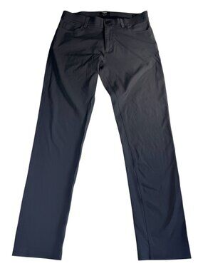 Theory Mens Pants Grey Sz 33x30 Raffi 5-Pocket Pant in Neoteric Twill EUC
